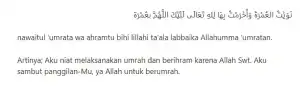 Bacaan Niat Umroh