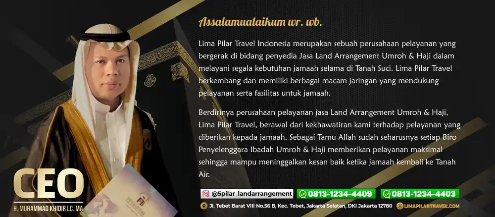 Profesional LA Land Arrangement Umrah Hajj