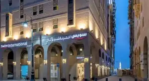 Lokasi Hotel Swiss International Taba Alsalam Madinah