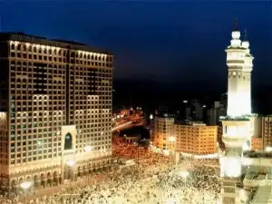 Lokasi Hotel Dar Al Tahwid Intercontinental Makkah