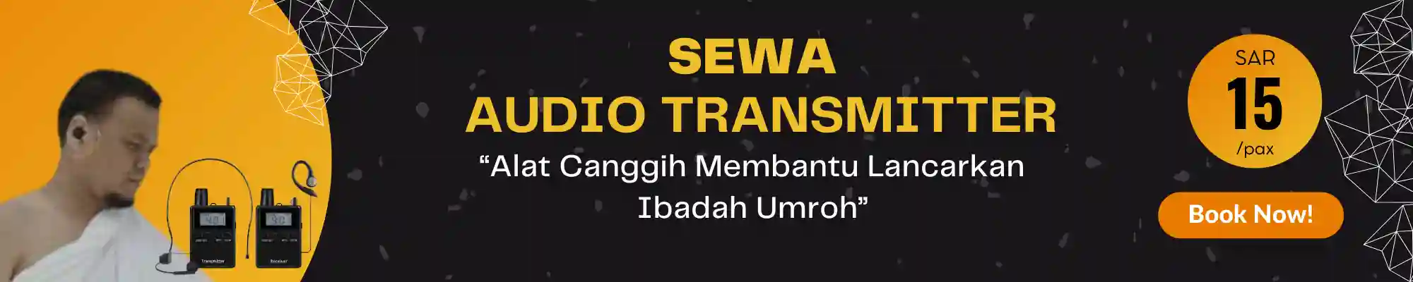 Sewa Audio Transmitter Murah Umroh