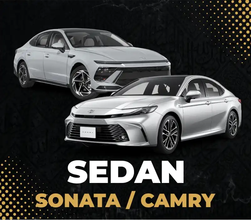 Sewa Bus Umroh VIP Sonata Camry