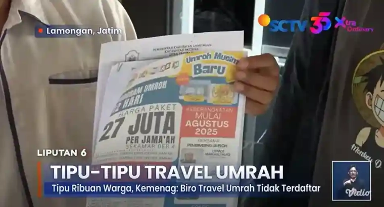 PT Tawwaabiin Umroh Travel Bodong Lamongan 18 Milyar