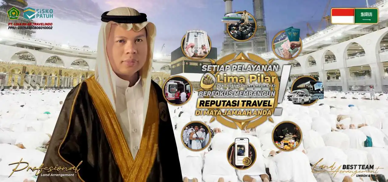 Land Arrangement Umroh & Haji Dengan Pelayanan LA Maksimal