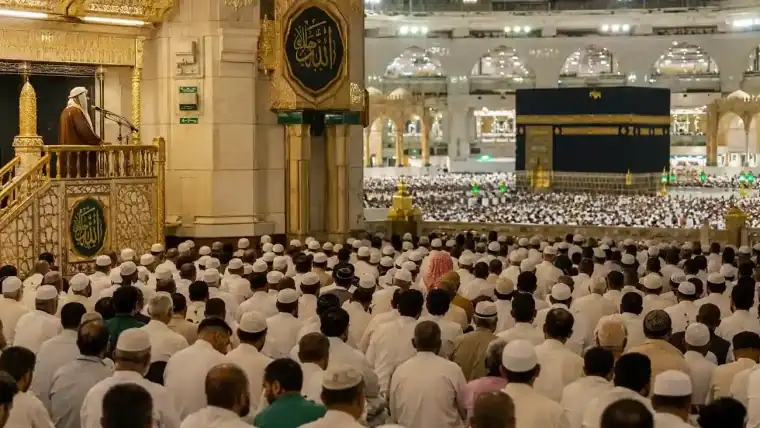 Sholat Jumat Masjidil Haram Makkah